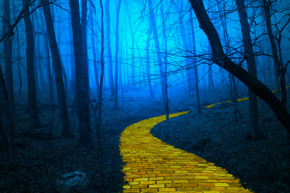 Paint By Numbers And Follow The Yellow Brick Road